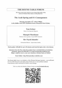 The Arab Spring and its Consequences
