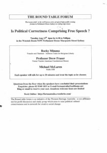 Is Political Correctness Compromising Freedom of Speech?