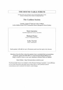 The Cashless Society