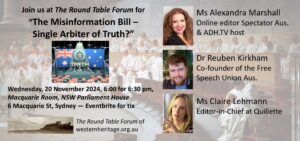 The Misinformation Bill – Single Arbiter of Truth?